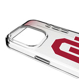 University of Oklahoma Sooners Linen Clear Phone Case for Apple iPhone