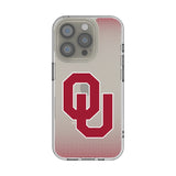 University of Oklahoma Sooners Linen Clear Phone Case for Apple iPhone