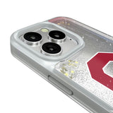 University of Oklahoma Sooners Linen Glitter Phone Case for Apple iPhone