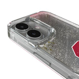 University of Oklahoma Sooners Linen Glitter Phone Case for Apple iPhone