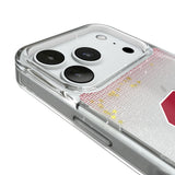 University of Oklahoma Sooners Linen Glitter Phone Case for Apple iPhone