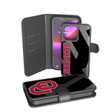 University of Oklahoma Sooners Monocolor Tilt Wallet Phone Case for Apple iPhone