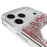 University of Oklahoma Sooners Paisley Glitter Phone Case for Apple iPhone