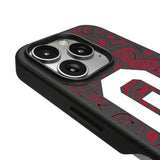 University of Oklahoma Sooners Paisley MagSafe Compatible Phone Case for Apple iPhone