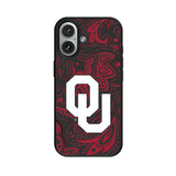 University of Oklahoma Sooners Paisley MagSafe Compatible Phone Case for Apple iPhone