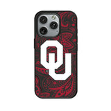 University of Oklahoma Sooners Paisley MagSafe Compatible Phone Case for Apple iPhone