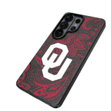 University of Oklahoma Sooners Paisley MagSafe Compatible Phone Case for Samsung Galaxy