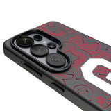 University of Oklahoma Sooners Paisley MagSafe Compatible Phone Case for Samsung Galaxy