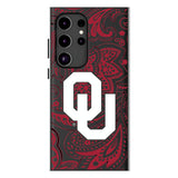University of Oklahoma Sooners Paisley MagSafe Compatible Phone Case for Samsung Galaxy
