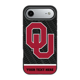 University of Oklahoma Sooners Personalized EndZone Plus Bump Phone Case for Apple iPhone