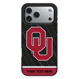University of Oklahoma Sooners Personalized EndZone Plus Bump Phone Case for Apple iPhone