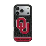 University of Oklahoma Sooners Personalized EndZone Plus Bump Phone Case for Apple iPhone