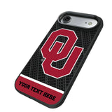 University of Oklahoma Sooners Personalized EndZone Plus Bump Phone Case for Apple iPhone