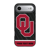 University of Oklahoma Sooners Personalized EndZone Plus Bump Phone Case for Apple iPhone