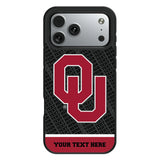 University of Oklahoma Sooners Personalized EndZone Plus Bump Phone Case for Apple iPhone