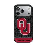 University of Oklahoma Sooners Personalized EndZone Plus Bump Phone Case for Apple iPhone