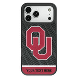 University of Oklahoma Sooners Personalized EndZone Plus Bump Phone Case for Apple iPhone