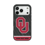 University of Oklahoma Sooners Personalized EndZone Plus Bump Phone Case for Apple iPhone