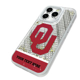 University of Oklahoma Sooners Personalized EndZone Plus Glitter Phone Case for Apple iPhone