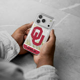 University of Oklahoma Sooners Personalized EndZone Plus Glitter Phone Case for Apple iPhone