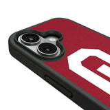University of Oklahoma Sooners Personalized Stripe Bump Phone Case for Apple iPhone