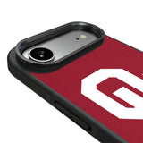 University of Oklahoma Sooners Personalized Stripe Bump Phone Case for Apple iPhone