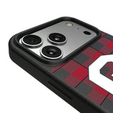 University of Oklahoma Sooners Plaid MagSafe Compatible Phone Case for Apple iPhone