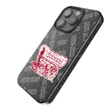 University of Oklahoma Sooners Quadtile Black Bling Phone Case for Apple iPhone