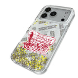 University of Oklahoma Sooners Quadtile Glitter Phone Case for Apple iPhone