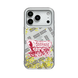 University of Oklahoma Sooners Quadtile Glitter Phone Case for Apple iPhone