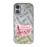 University of Oklahoma Sooners Quadtile Glitter Phone Case for Apple iPhone