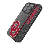University of Oklahoma Sooners Sidebar Black Bling Phone Case for Apple iPhone