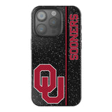 University of Oklahoma Sooners Sidebar Black Bling Phone Case for Apple iPhone