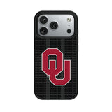 University of Oklahoma Sooners Text Backdrop MagSafe Compatible Phone Case for Apple iPhone