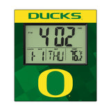University of Oregon Ducks Color Block Wall Clock