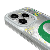 University of Oregon Ducks Confetti Glitter Phone Case for Apple iPhone