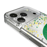 University of Oregon Ducks Confetti Glitter Phone Case for Apple iPhone