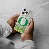 University of Oregon Ducks Confetti Glitter Phone Case for Apple iPhone