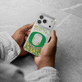 University of Oregon Ducks Confetti Glitter Phone Case for Apple iPhone