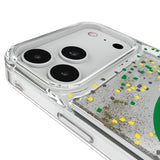 University of Oregon Ducks Confetti Glitter Phone Case for Apple iPhone