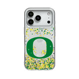 University of Oregon Ducks Confetti Glitter Phone Case for Apple iPhone