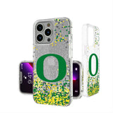 University of Oregon Ducks Confetti Glitter Phone Case for Apple iPhone