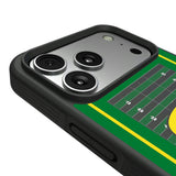 University of Oregon Ducks Field Bump Phone Case for Apple iPhone
