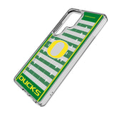 University of Oregon Ducks Field Clear Phone Case for Samsung Galaxy