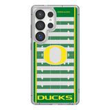 University of Oregon Ducks Field Clear Phone Case for Samsung Galaxy