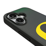 University of Oregon Ducks Linen Bump Phone Case for Apple iPhone
