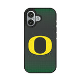University of Oregon Ducks Linen Bump Phone Case for Apple iPhone