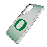 University of Oregon Ducks Linen Clear Phone Case for Samsung Galaxy