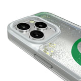 University of Oregon Ducks Linen Glitter Phone Case for Apple iPhone