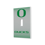 University of Oregon Ducks Linen Hidden-Screw Light Switch Plate